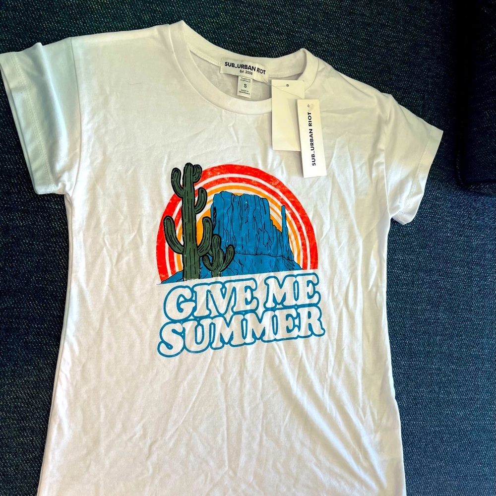 NWT Sub-urban Riot Graphic Tee